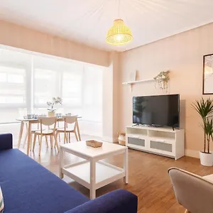 Apartamento Cómodo Y Luminoso A 5 Min De La Playa, Getxo